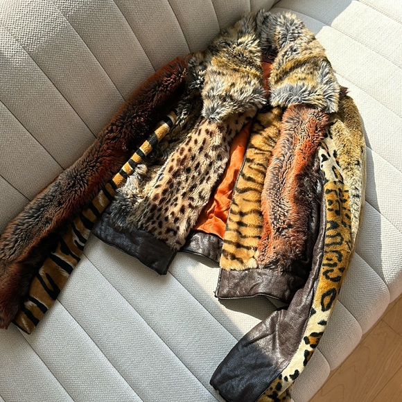 Miss Sixty Jackets & Blazers - Miss Sixty Faux Fur Jacket